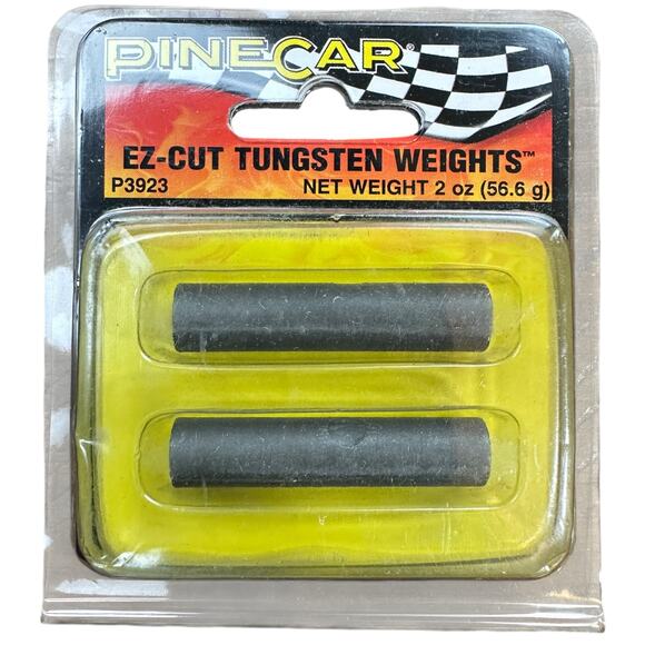 Pinecar EZ-Cut Tungsten Weights P3923 2 oz. Pinewood Derby Cars - Picture 1 of 4